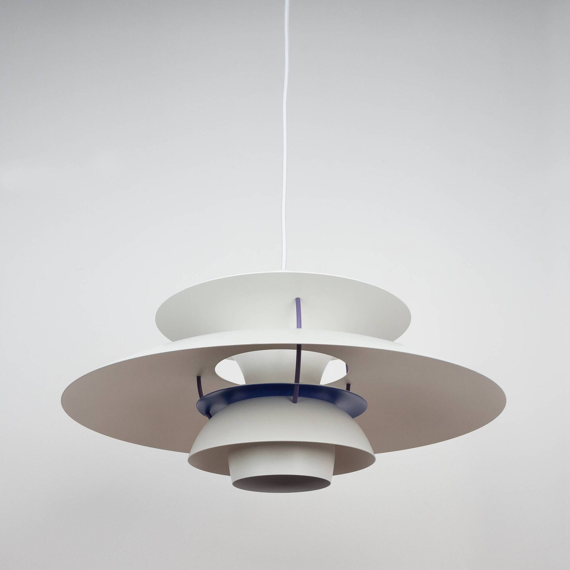 Pair of 2 Danish vintage PH 5 lamps by Poul Henningsen, Louis Poulsen, 1958