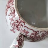 Saint-Amand & Hamage antique sugar bowl – Campanule rouge model