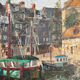 Huile sur toile Honfleur