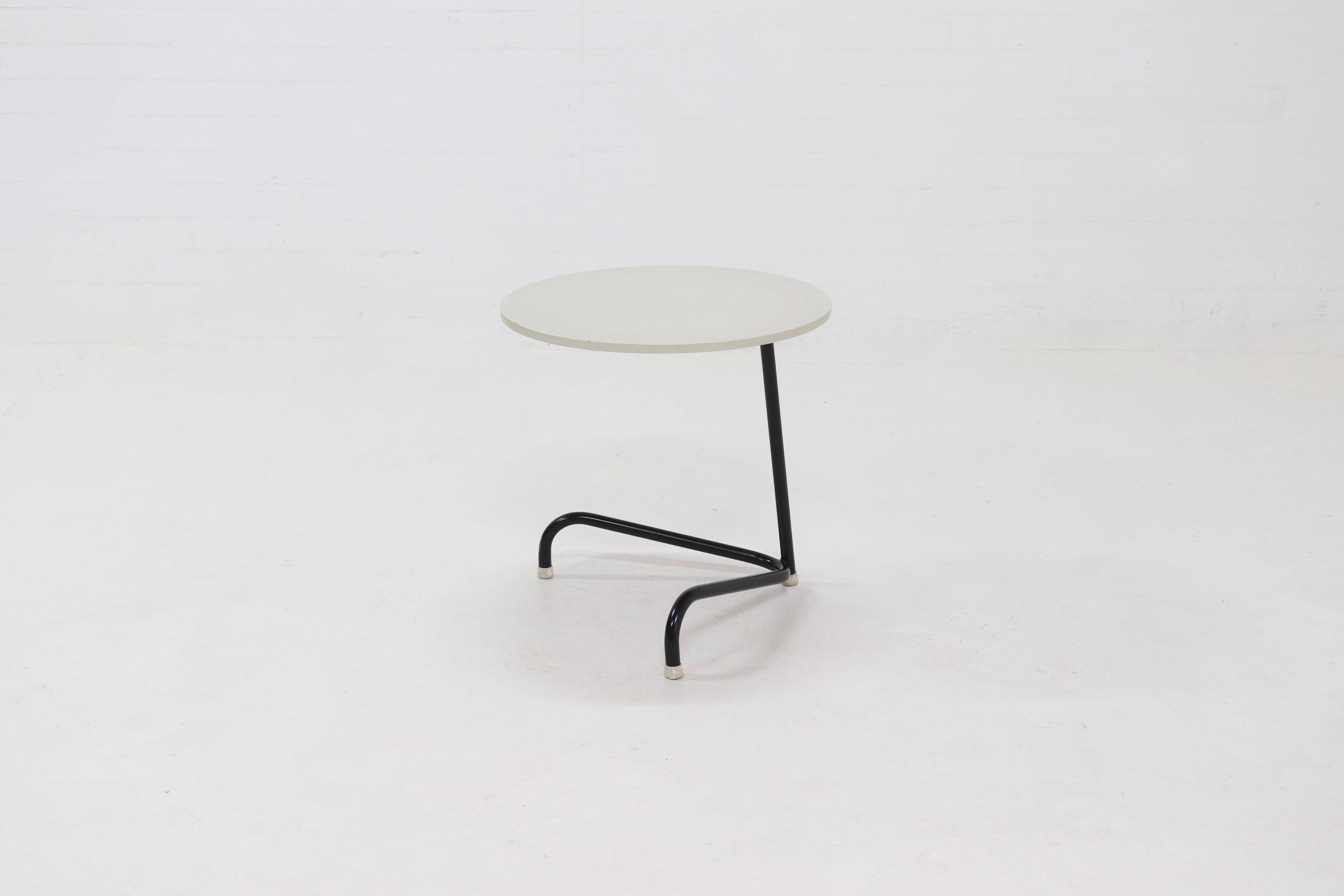Dutch Tripod Side Table by Kuperus 1950s