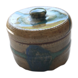 Box with ceramic lid.