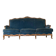 Louis XV style carved wooden bench, around 1900