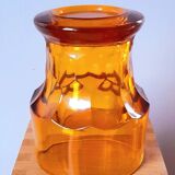 Amber glasses Italy 1970