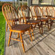 Ensemble de 8 chaises bistrot Baumann