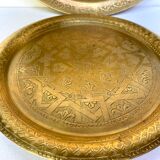 Oriental copper trays