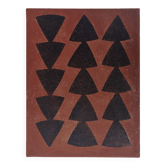 Peinture abstraite sur toile B231 signée eawy