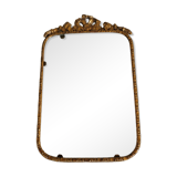Old brass frame