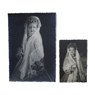 Photos of an actress by Henri Manuel