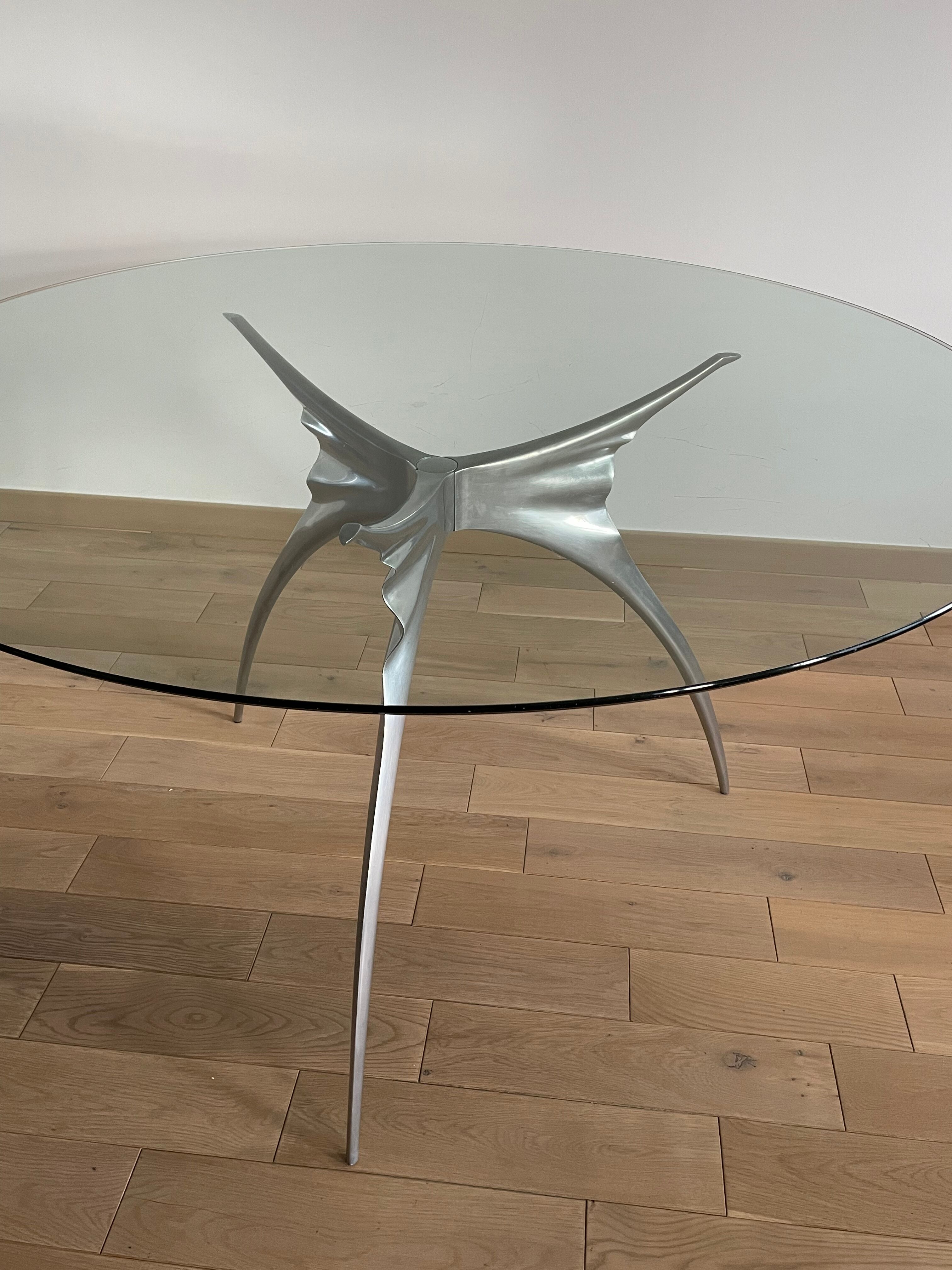 Table ronde Water par Bernard Dequet, 1970
