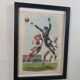 Illustration of Foot 40s - Vintage Sport