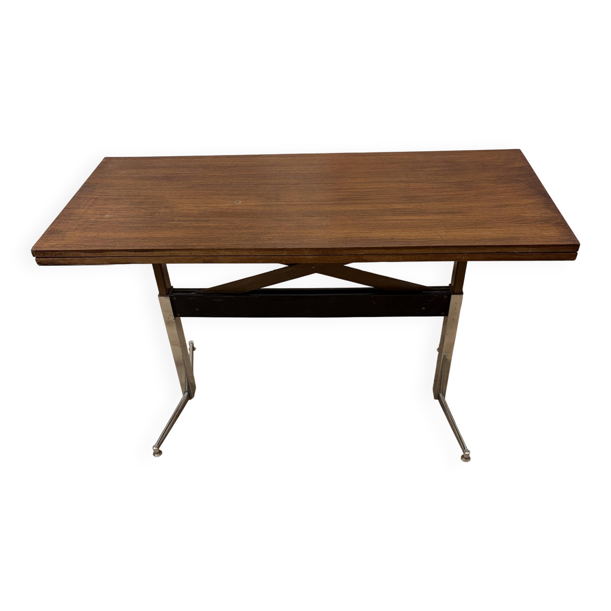 Vintage 1960s modular teak Scandinavian table