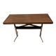 Vintage 1960s modular teak Scandinavian table
