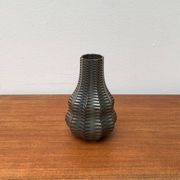 Vintage German brutalist ceramic gourd vase by Heinrich Fuchs for Luisenburg, 1970s.