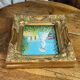 Painting on isorel, wooden frame