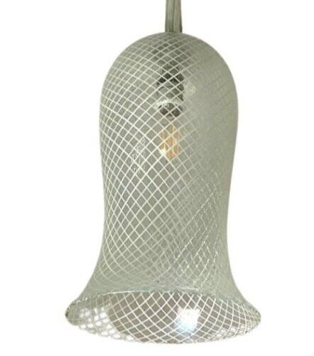 Chandelier in Murano Glass attributed to Flavio Poli for Seguso, Italy, 1940s