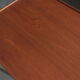 Danish teak and aluminium adjustable wine table, 1960s