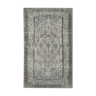 Handmade Contemporary Oriental 1970s 172 cm x 282 cm Grey Carpet