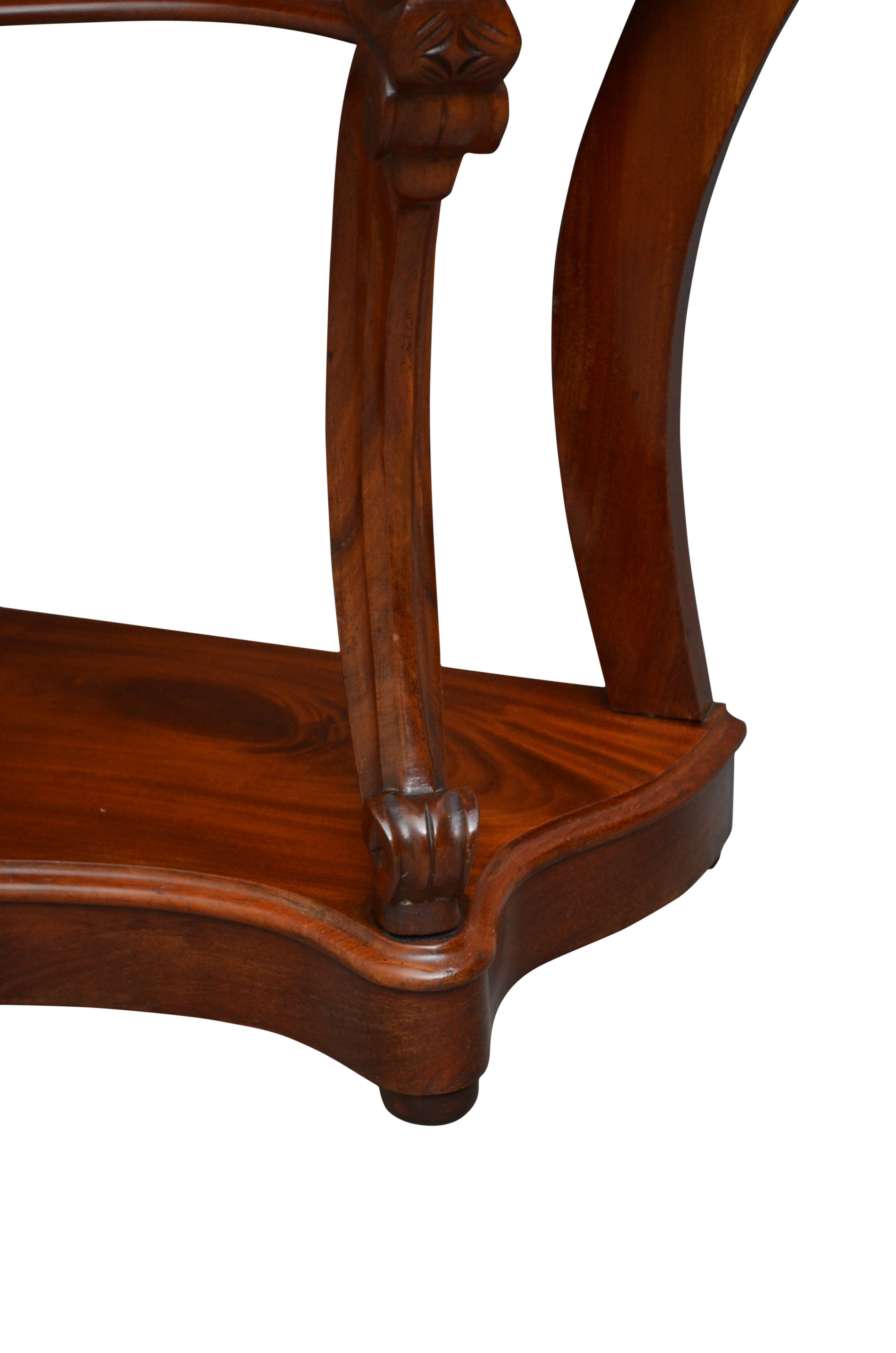 Victorian Period Mahogany Console Table