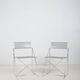 Set of X-Line chairs designed by Niels Jørgen Haugesen for Hybodan, '70
