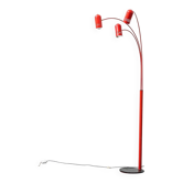Lampadaire à 3 lumières, modernisme vintage des années 1970