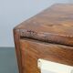 1940s Czechoslovak industrial bank drawer cabinet