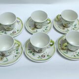 Longchamp Moustiers coffee cups