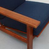 1960s armchair teak Hans Wegner for Getama