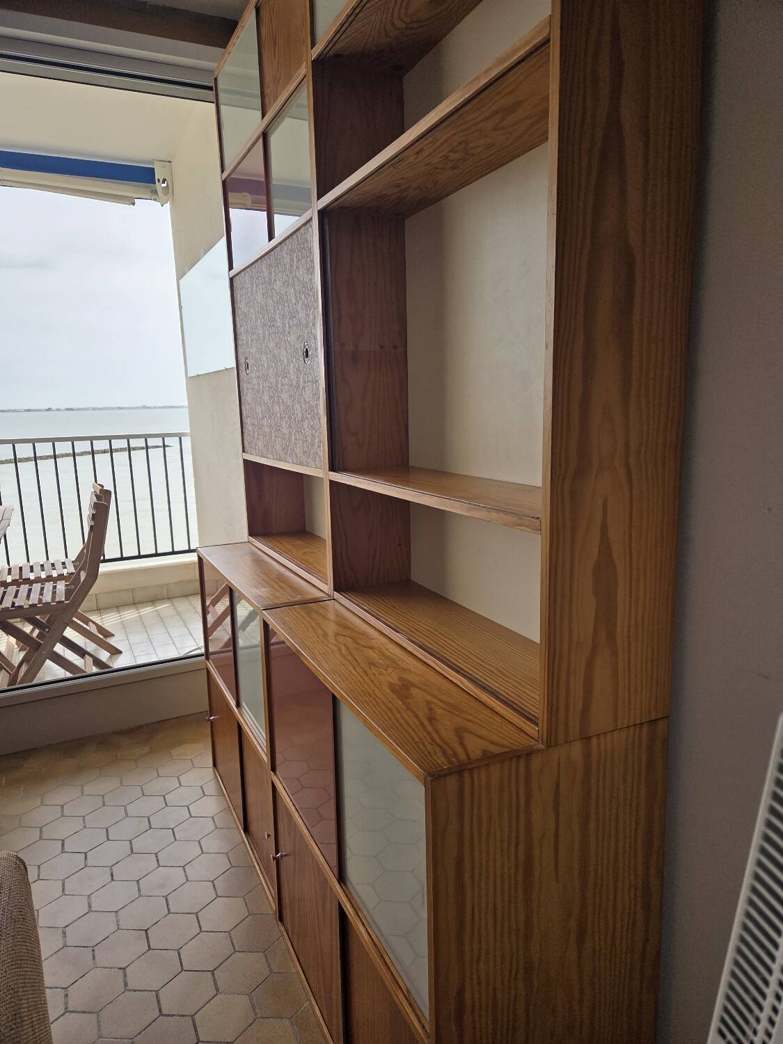 Large TV cabinet library