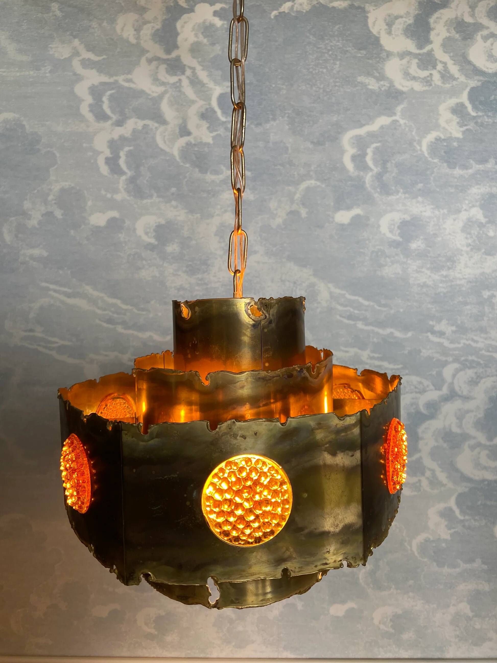 Hexagonal suspension by Svend Aage Holm-Sørensen, Denmark, 1960s