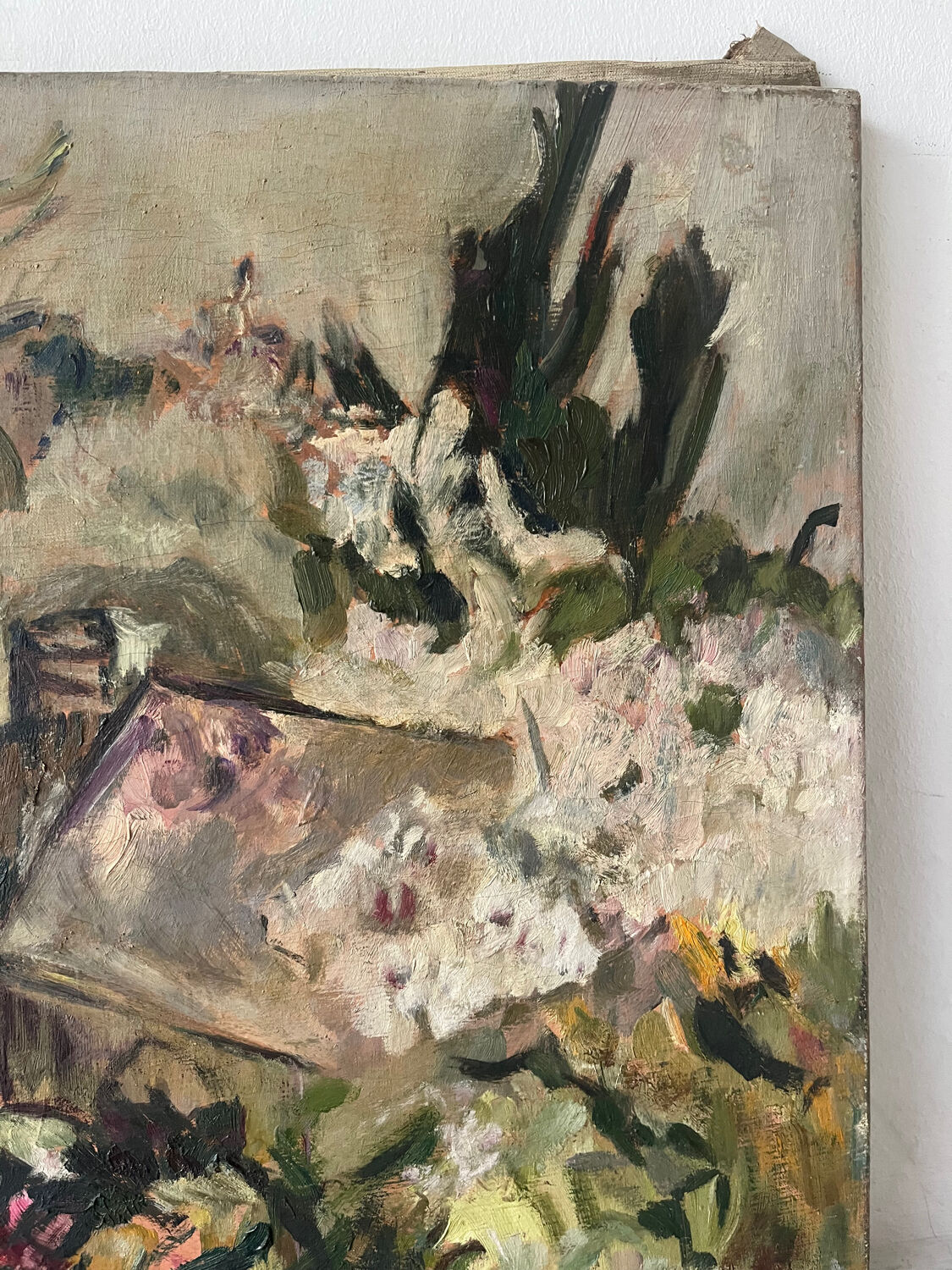 Spring on the Farm, signed E. Soutrenoy, 1949