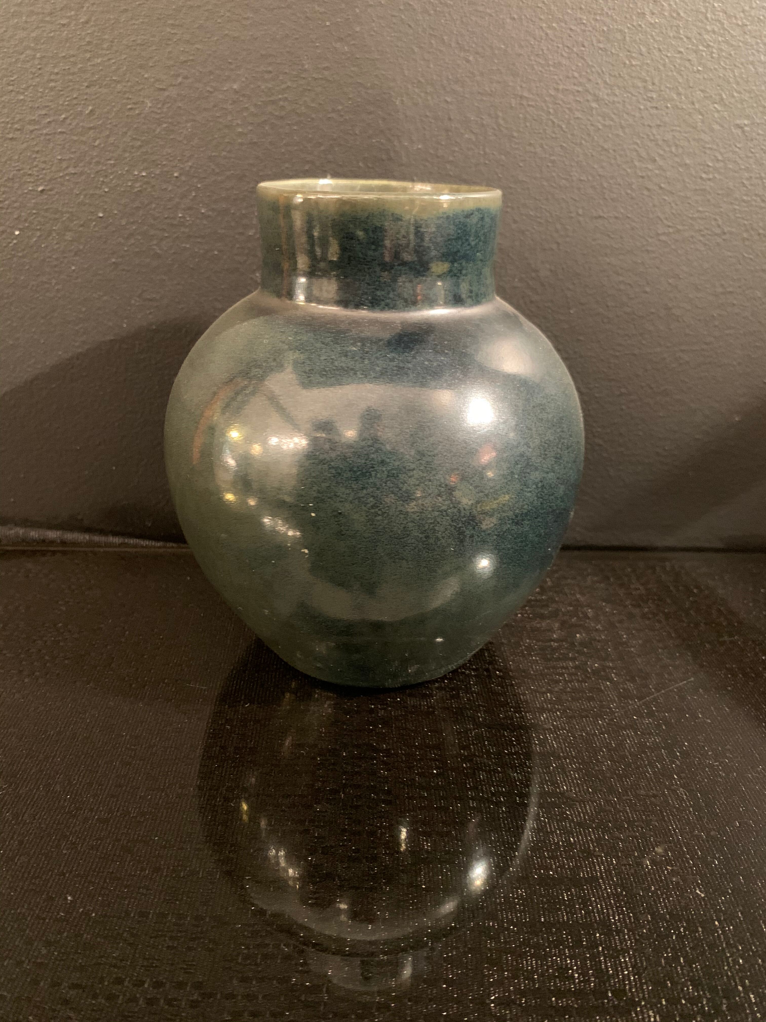 Accolay , ceramic ball vase 1970