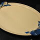 Vintage roundwood serving tray Italy