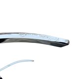 Purple lounge chair Barcelona by Mies van der Rohe for Knoll