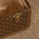 Vintage 20thC Louis Vuitton Suitcase In Monogram Canvas, France