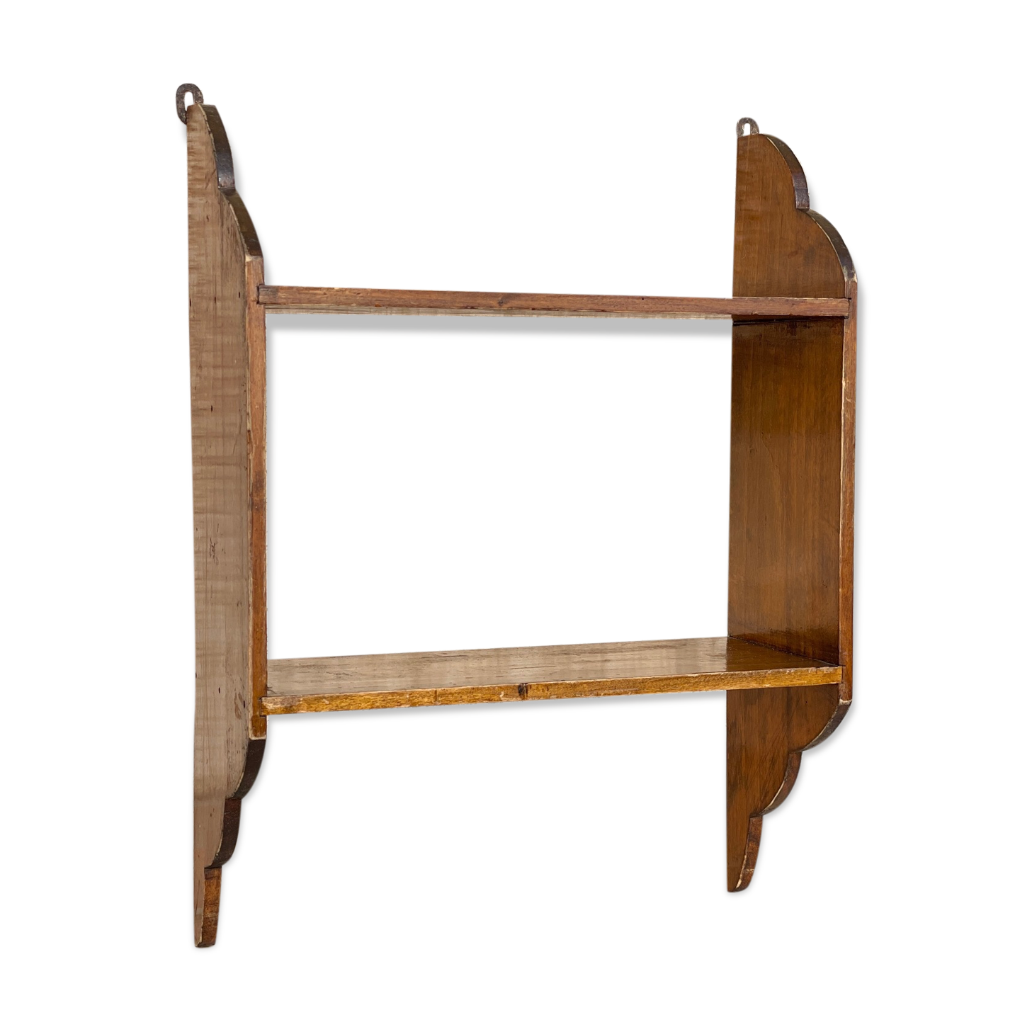 Old wooden wall shelf