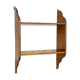 Old wooden wall shelf