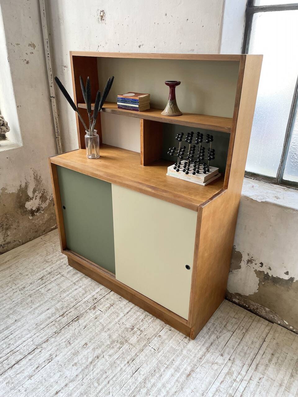 Teak bookcase from the 1950s