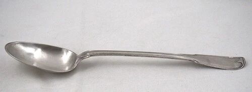 Serving spoon, XVIII century, solid silver, Auch Jean Affre, 32.6 cm, 179 g