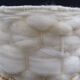 Pair of bedside lamps in stoneware and wool lampshades - Vintage around 1970