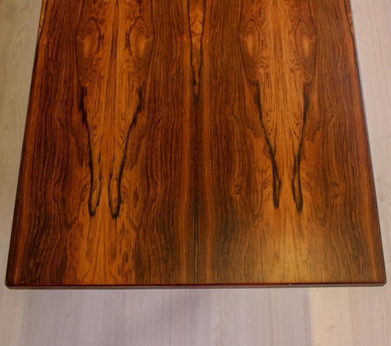 Hans J Wegner rosewood table by Andreas Tuck 1950s