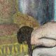 Painting "Nude influenced by Degas" 1960 France signed Jacques Galey