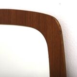 Scandinavian teak mirror, 120x38cm, Sweden, 1960