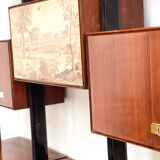 Mid centuryitalian free standing wall unit, 1960s