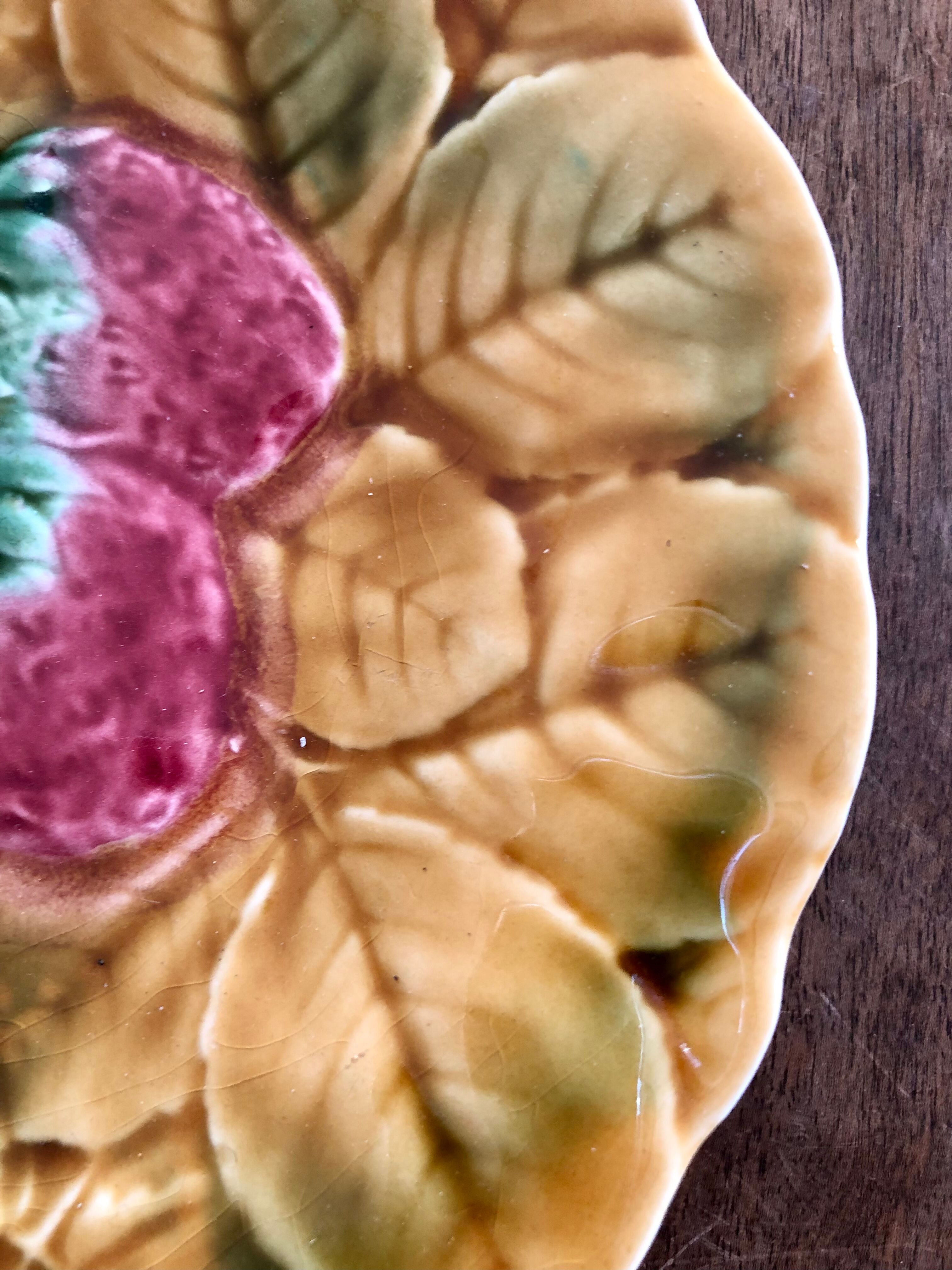 Sarreguemines slurry plate