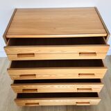 Retro wooden chest of drawers