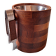 Scandinavian teak ice bucket, vintage 60s