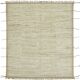 Handwoven Turkish Rustic 261 cm x 299 cm Beige Wool Carpet