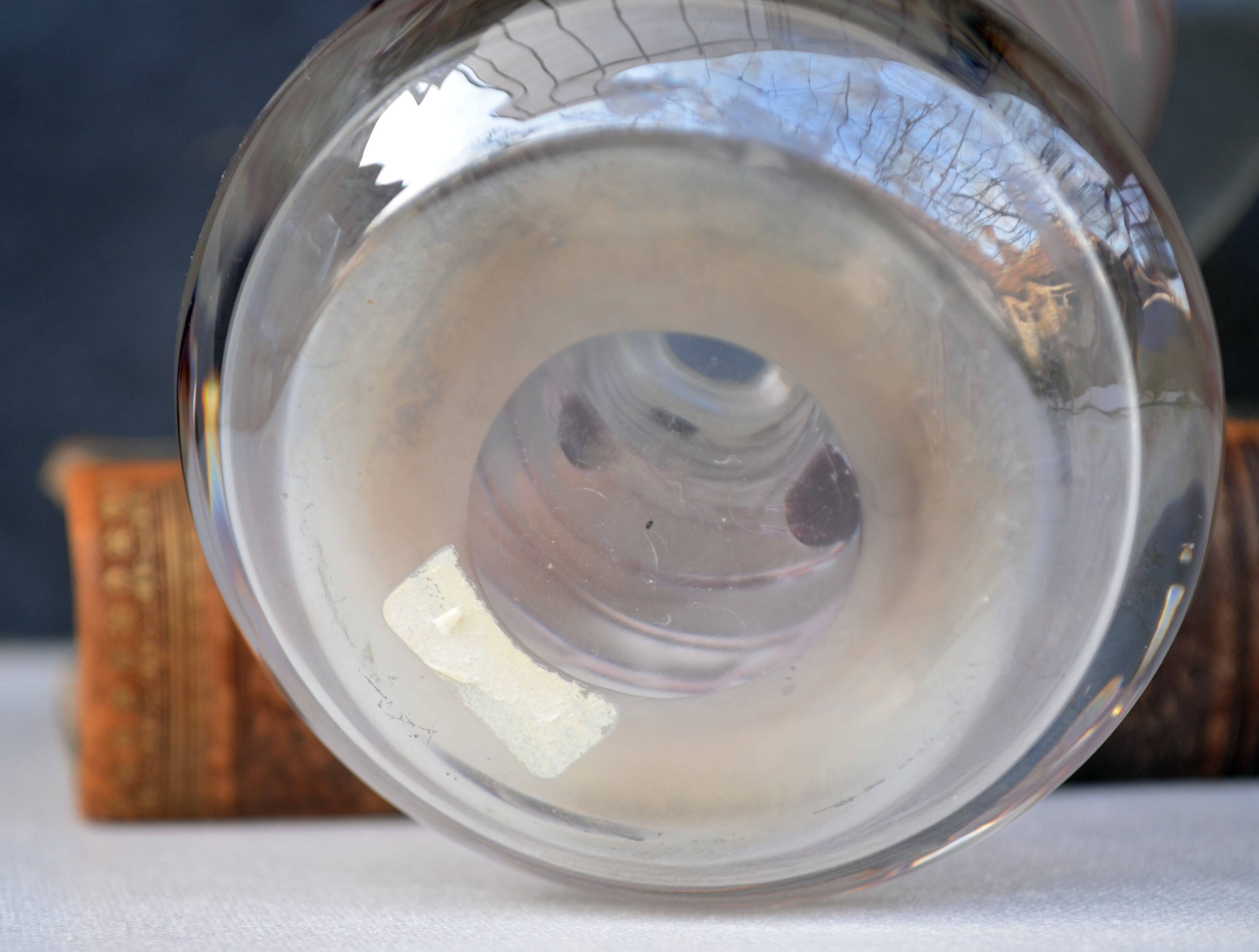 Vase Freiherr von Poschinger Iridescent glass with purple shades