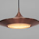 Hanging "Kuli" by Ejnar B. Mielby for Lyfa. Denmark 1970s