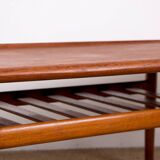 Danish Teak coffee table, two levels, by Grete Jalk for Glostrup Mobelfabrik 1960.
